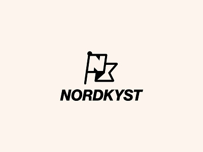 Nordkyst brand branding brandmark clean color design identity letter letter k letter n letter nk logo logo design logo designer logo mark logos logotype mark monogram symbol