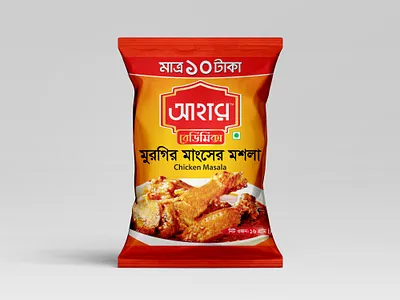 Aahar chicken MAsala eliasemon99 packet design