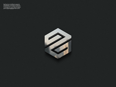 Monogram Logo graphic design lettermark