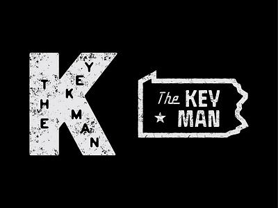 Good Guys Drop 005: The Key Man badge badge design brand branding design graphic design illustration keys locksmith pennsylvania typography vector