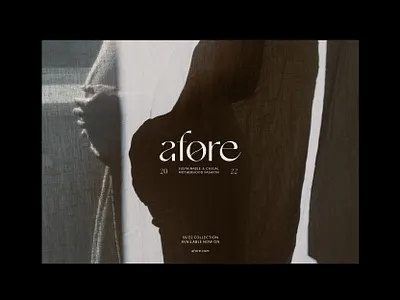 Afore Maternity Fashion Branding afore branding branding and identity clothing fashion germany hamburg logo maternity pregnancy typography