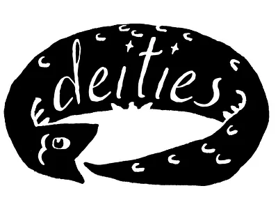 Deities Fashion Logotype, Wordmark dailylogochallenge fashion label graphic design illustration logo