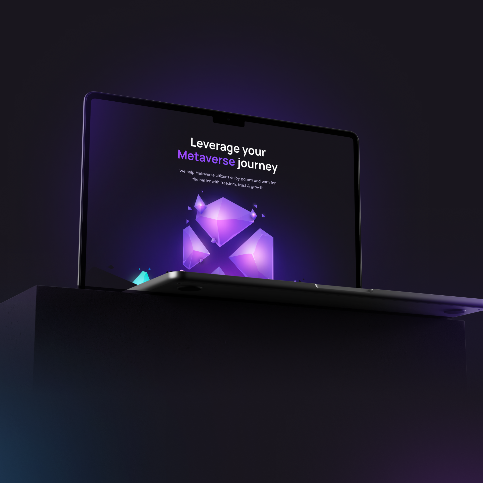 Gaming Guild Platform animation banner blockchain branding dark design game gamefi graphic design illustration landing page logo motion graphics ui ux web web design