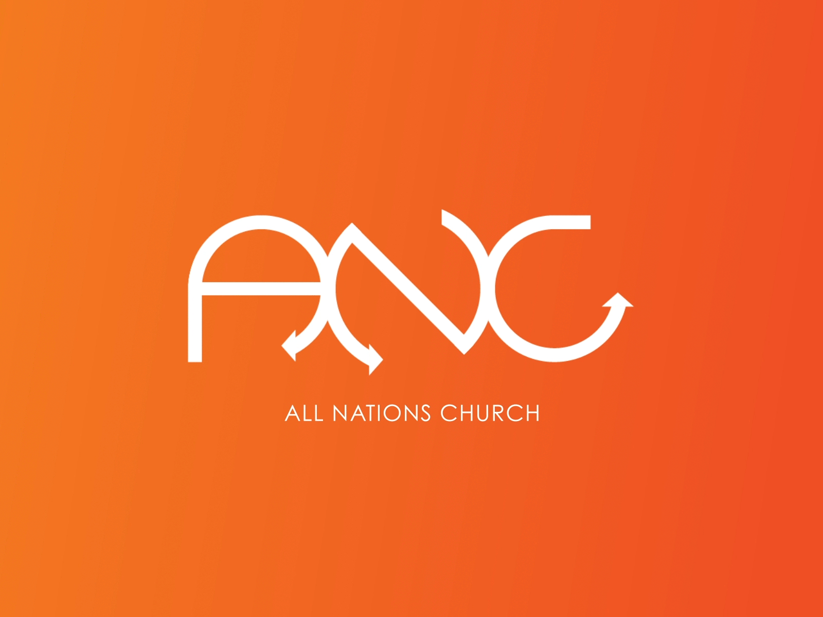 All Nations Church Rebranding adobe after effects adobe illustrator adobe indesign adobe photoshop arrow behance branding christian cross christianity church community gif graphic design logo logo animation mockup process rebranding symbol worship