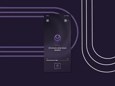 Guided Meditation App Concept app branding design figma meditation ui ux web design