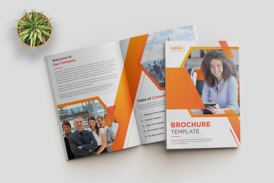 Corporate Brochure Design Or Company Profile Design branding business leaflet template company corporate flyer magazine