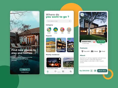 Travel App - Mobile Design app design app mobile mobile design travel app ui