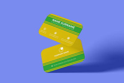 Business Card 3d animation branding business card business card design business card design template card design design illustration logo