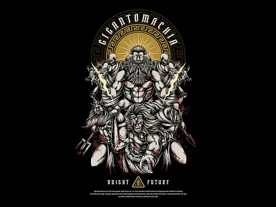 Battle of God apparell artwork artworkforsale clothing illustration streetwear tshirt tshirt design