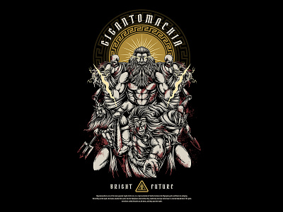 Battle of God apparell artwork artworkforsale clothing illustration streetwear tshirt tshirt design