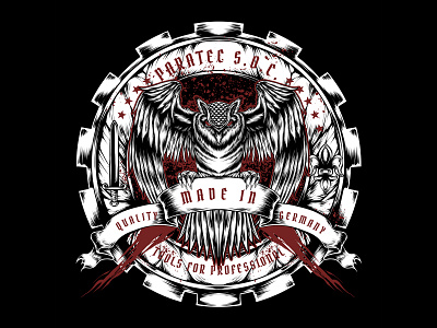 Owl Logo Illustrations apparell artworkforsale branding clothing illustration logo owl owl illustration owl logo tshirt tshirt design