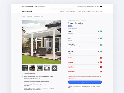 Product Detail Error States add to cart bag cart commerce detail page figma product image product page shop shopping shopping cart ui kit