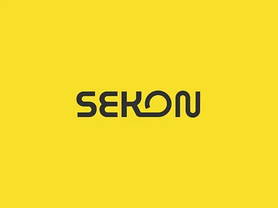 Sekon branding design logo logo design logotype