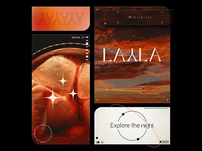 LAYLA branding design graphic design illustration logo minimal typography vector