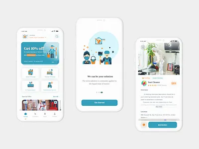Home Clean Application 3d animation app branding clean cleaning cleanui crypto elegant explore fintech home clean minimalwebsite motion graphics nft quadrato simple trending ui uiux