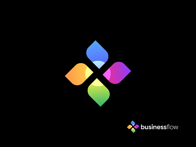 Marketing Business Logo Mark blockchain branding business logo colorful company creative design finance gradient icon logo logo mark logodesign marketing marketing logo monogram startup symbol unique vector
