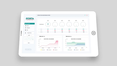 SCADA AUTOMATION JSC l Dashboard UI Design 3d animation app design brand design branding graphic design illustration logo logo design mobile design motion graphics ui ui design ui ux ui ux design web app design web design