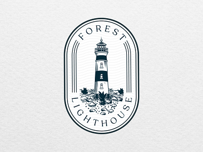 1, 2 or 3? Logo Design for Forest Lighthouse. badge design badge logo branding branding designer graphic designer illustration illustration artist lighthouse lighthouse illustration lighthouse logo logo designer logo ideas logo maker logo type vintage design vintage logo