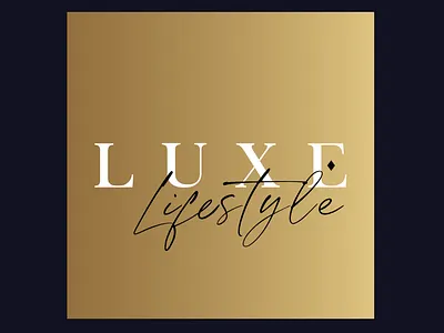 LUXE Lifestyle - Branding Examples branding design illustration logo typography vector