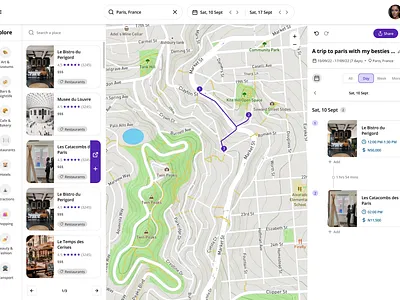 Travel Itinerary Builder design itinerary travel travel itinerary uxdesign