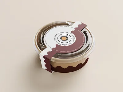 The Coffee House Concept Food Packaging branding business logo colourful design graphic design illustration logo