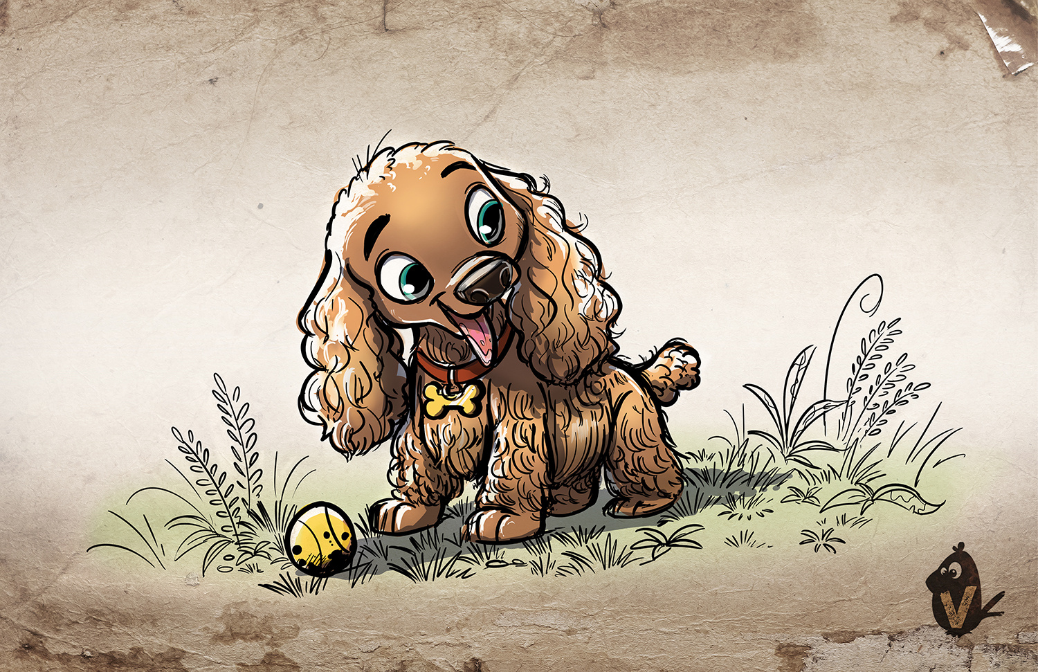Example of Cocker Spaniel