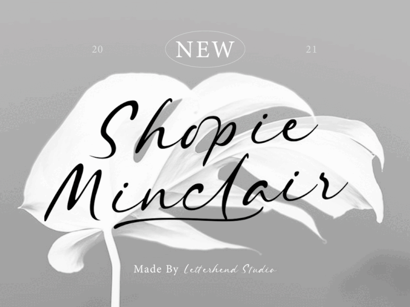 Shopie Minclair – Signature Script fashion freebies