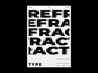 Distorted Type branding