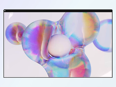 techni color 1284 Webdesign & React Webdevelopment 3d animation blender branding c4d cgi design dispersion refraction ui ux webdesign