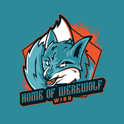 Logo Design design graphic design illustration logo logo animal logo design logo esport rage vector wolf