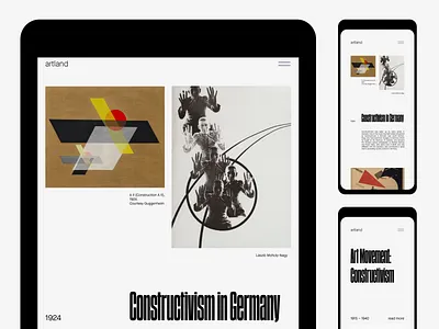 🎨 Constructivism Website Design - Exploring animation app design articles branding constructivism design graphic design illustration logo motion graphics product design science self education typography ui uidesign ux uxdesign web design website