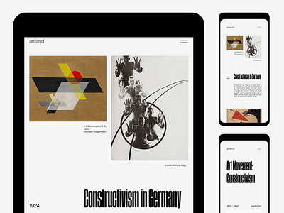 🎨 Constructivism Website Design - Exploring animation app design articles branding constructivism design graphic design illustration logo motion graphics product design science self education typography ui uidesign ux uxdesign web design website