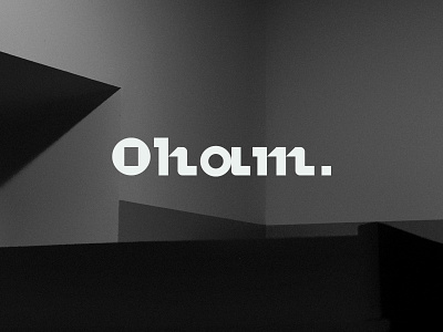 Oham adobe adobe illustrator brand identity branding design graphic design logo logo design logo designer logos logotype typography visual design wordmark