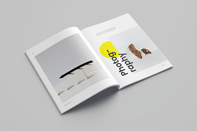 Free Minimalist Portfolio brand brand identity branding brochure brochure template clean design elegant graphic design identity indesign marketing minimalist personal photography portfolio product simple studio template