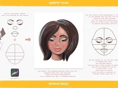 Free Faces & Emotions Procreate Brush cartoon character child comic cute digital art face facial features illustration man pencil playful procreate procreate app procreate brush procreate brushes sketch textures woman