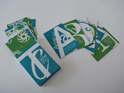 Type Cards design graphic design illustration typography vector