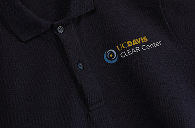 UC Davis Clear Center Logo branding design graphic design icon logo typography vector