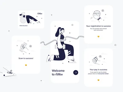 🏋️‍♀️ Find an Instructor - Mobile App clean design finder fitness fitness app health tracker healthcare instructor sport tracker tracker app ui ui inspiration ux ux trends workout