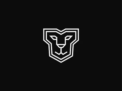 Lion mark branding design graphic design logo