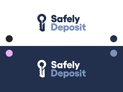 Safely Deposit Brand Identity & Website (2/2) brand design brand identity branding combination mark design flat illustration logo logodesign logomark logotype packaging design startup typography vector