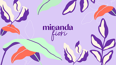 Miranda Fiori Arquitetura - Identidade Visual branding design graphic design identity branding logo