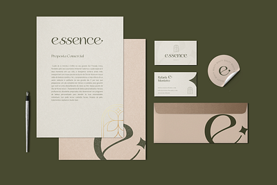 Essence Identidade Visual branding design graphic design identity branding logo