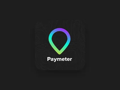 Paymeter parking App & Branding design interface map parking payments