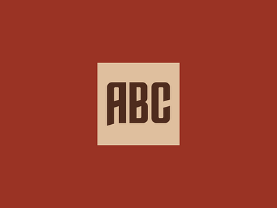 Alexandria Brewing Company abc alexandria alexandria brewing company beer brand branding brewery brewing brewing company design kentucky lettering logo logo design monogram pub red square typography