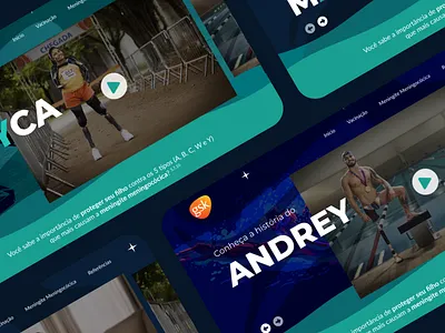 Feature Video Carousel design product design ui ux web