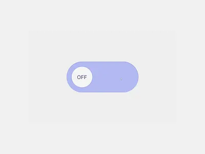 Switch animation design gradient minimal radiobutton swith toggle ui vector