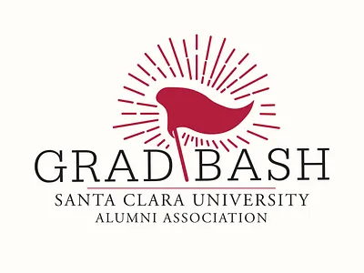 Grad Bash Logo branding commencement design graduation higher ed illustration logo serifa university vector