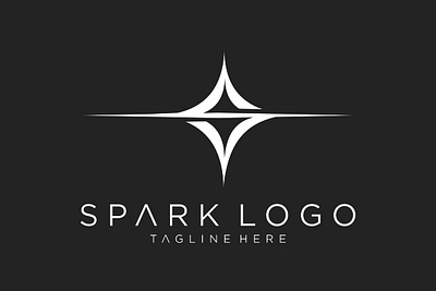 spark logo design logodesign spark star