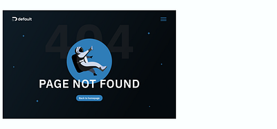 Daily UI Challenge: Day 8- 404 Screen part 3 color dailyui design typography ui