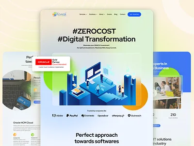 Website Design for Cloud Based Solution Provider cloud freelancer glassmorphism hire information architecture mobile app design prototype ui uidesign uiux user flow ux uxdesign uxresearch wireframe